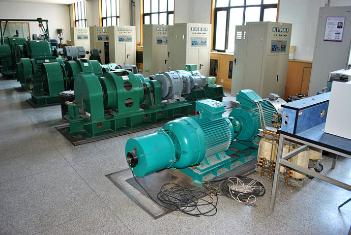 达州某热电厂使用我厂的YKK高压电机提供动力